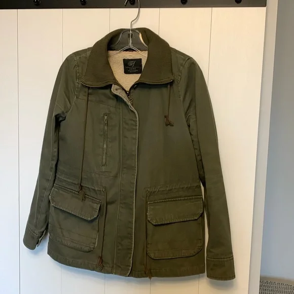 Zara store army jacket